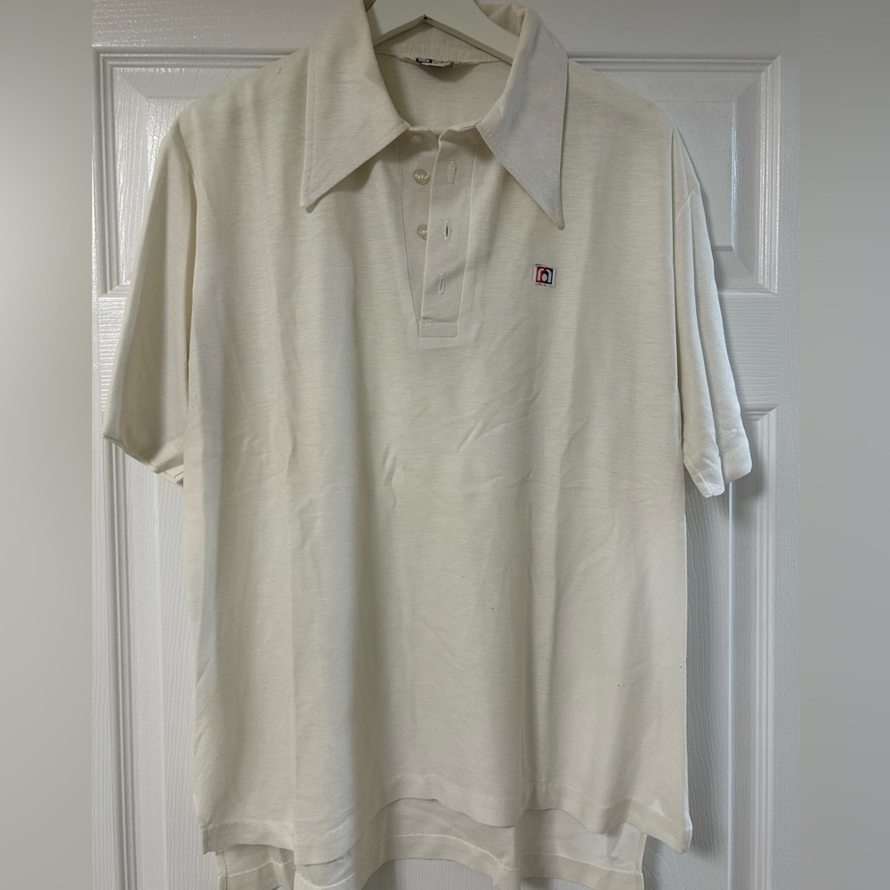 VINTAGE 1970s OG Arthur Ashe Polo Shirt